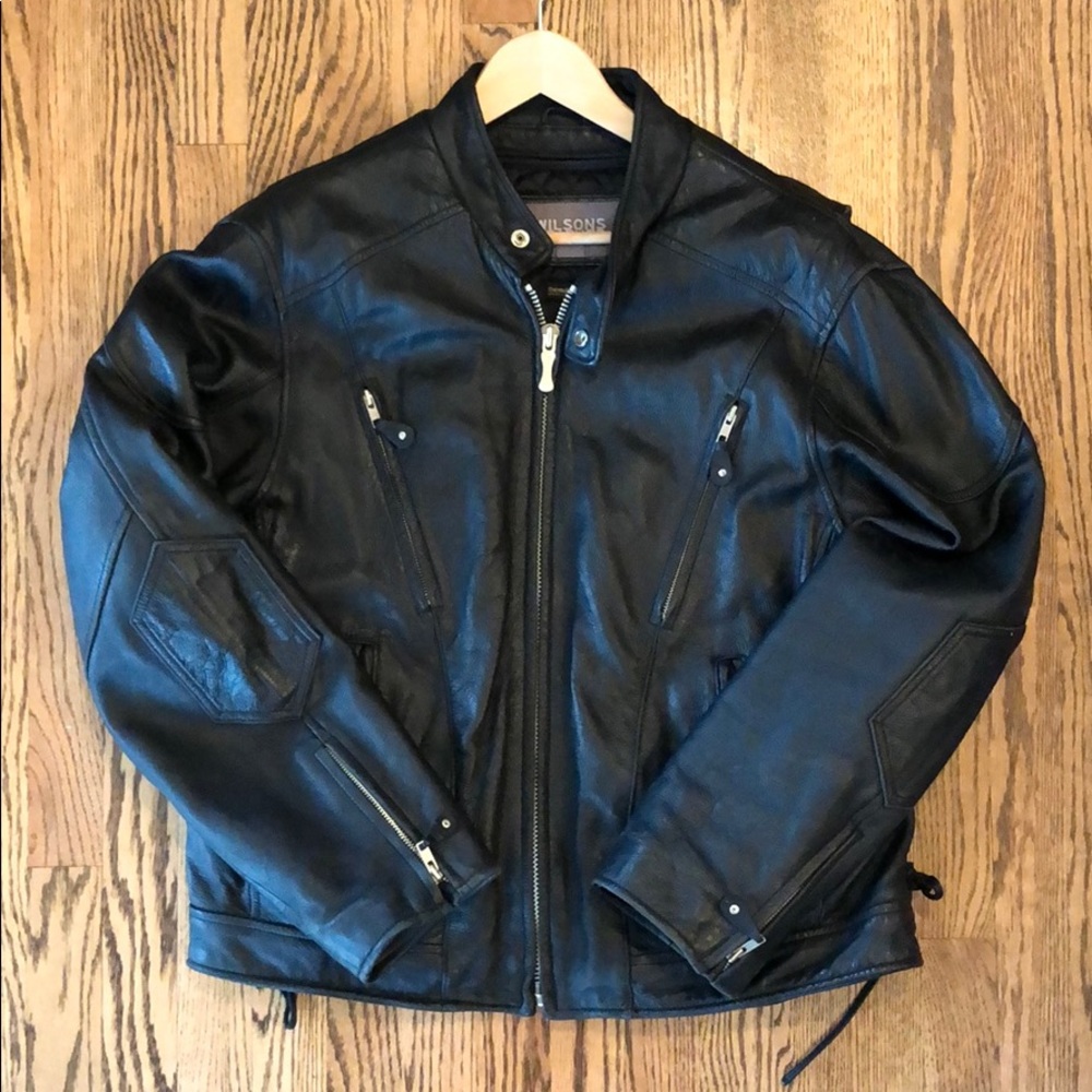 Genuine Leather Motorcycle Jacket